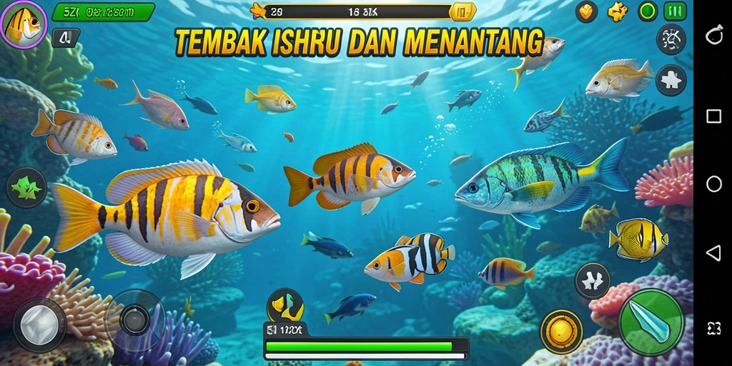 Tampilan gameplay seru dari permainan 5ZK yang menakjubkan.