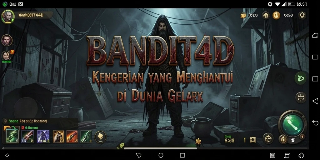 Tampilan gameplay BANDIT4D yang mencekam dan penuh ketegangan.