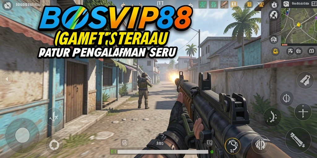 Tampilan gameplay seru dan menegangkan di BOSVIP88.