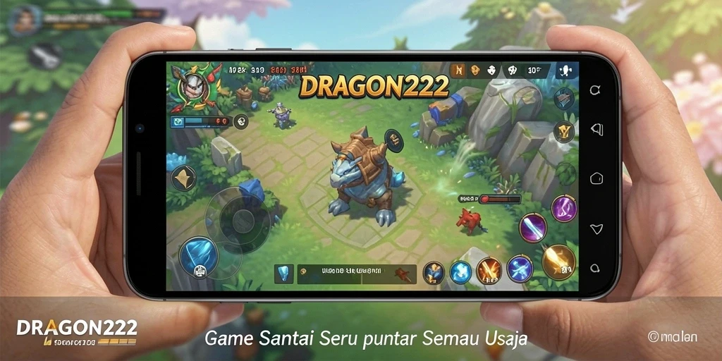 Tampilan gameplay seru dan interaktif dari DRAGON222.