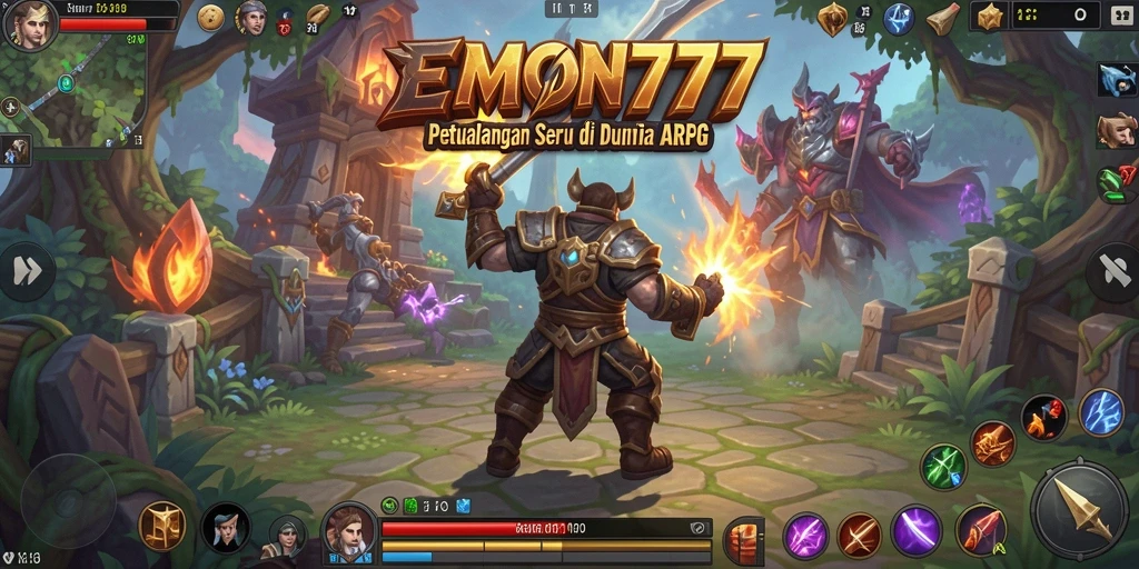 Gameplay seru EMON777 menampilkan aksi dan petualangan menegangkan.