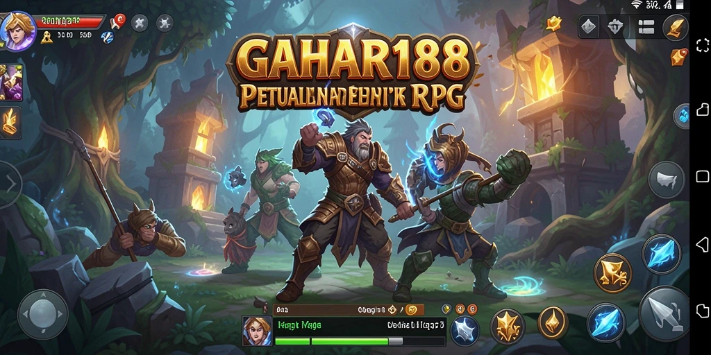 Screenshot gameplay GAHAR188 menampilkan pertempuran epik dengan visual memukau.