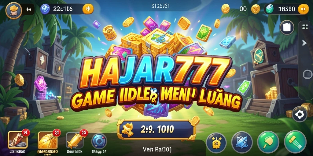 Tangkapan layar utama HAJAR777 menampilkan gameplay yang menarik dan sederhana.