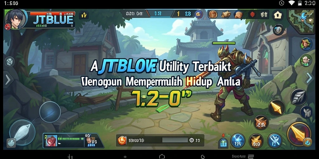 Tangkapan layar JTBLUE menampilkan antarmuka yang bersih dan mudah digunakan.
