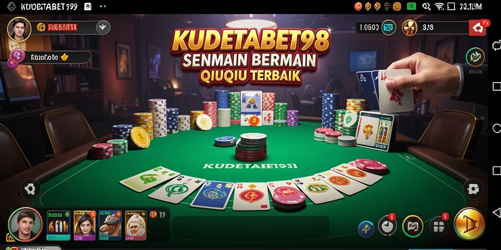 Tampilan menarik dari permainan QiuQiu di KUDETABET98.
