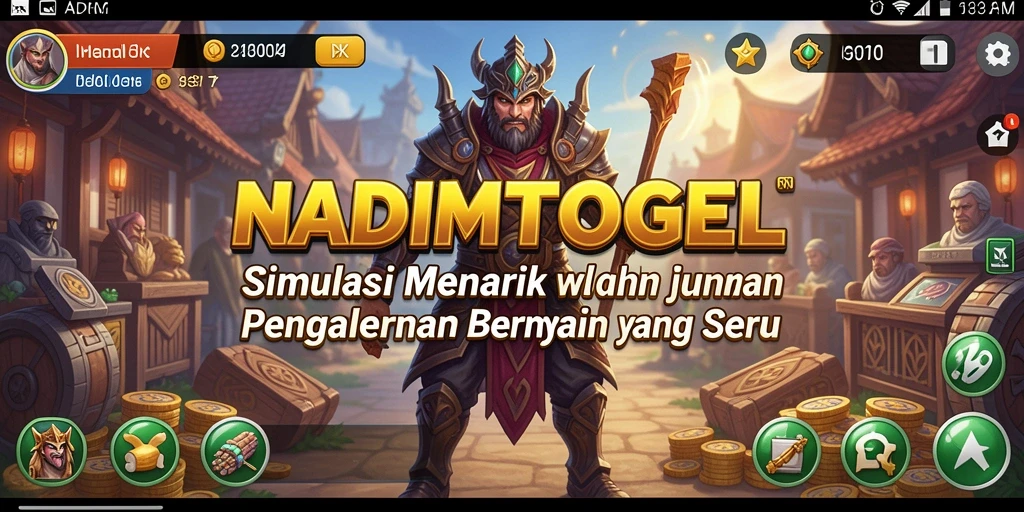 Tangkapan layar menampilkan gameplay NADIMTOGEL yang seru dan interaktif.