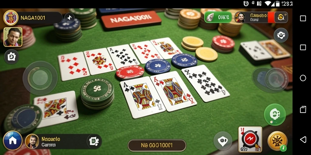 Gameplay seru Gaple di NAGA1001 yang menantang.