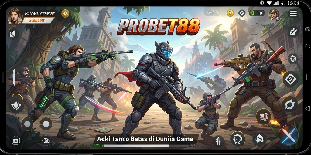 Screenshot menunjukkan aksi seru dalam PROBET88 dengan grafis menakjubkan.