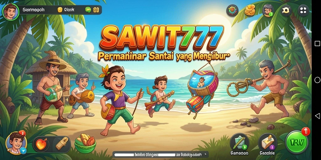 Tampilan gameplay SAWIT777 yang seru dan mengasyikkan.