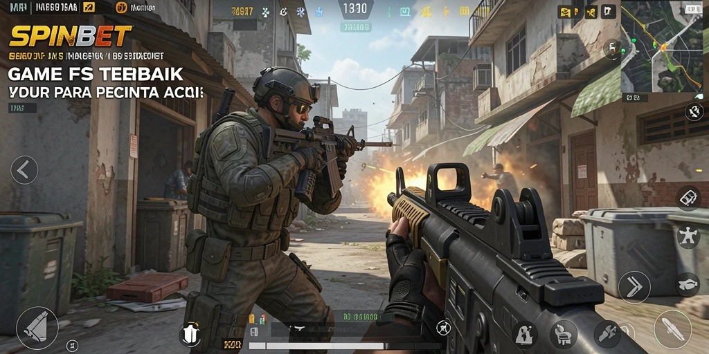 Tampilan gameplay SPINBET yang seru dan menantang.