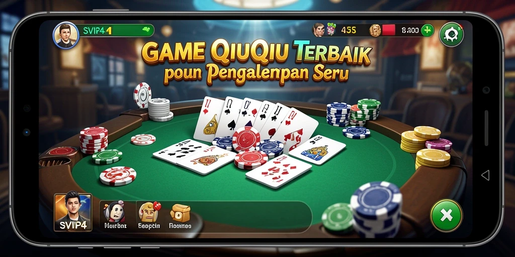 Tampilan gameplay QiuQiu yang mengasyikkan di SVIP4.