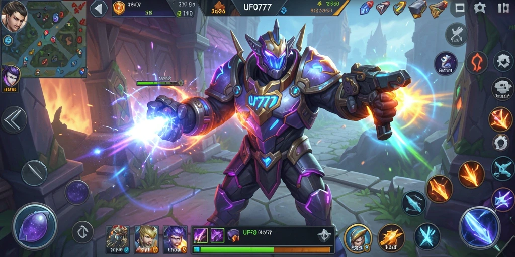 Tampak menegangkan dalam pertempuran MOBA di UFO777.