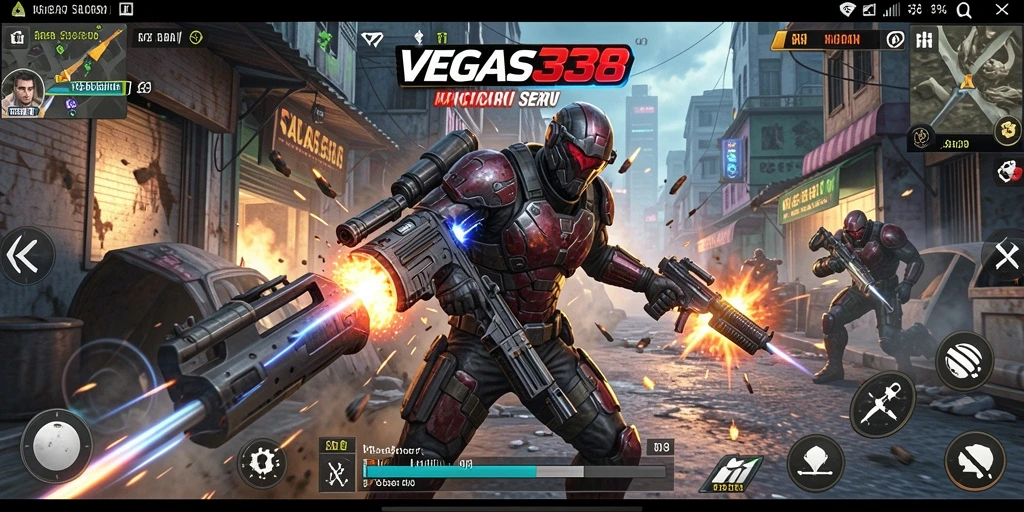 Tampilan gameplay seru dan menegangkan dari VEGAS338.