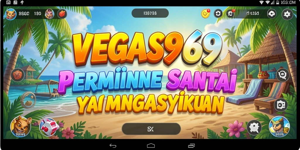 Tangkapan layar utama menunjukkan pengalaman bermain santai di VEGAS969.